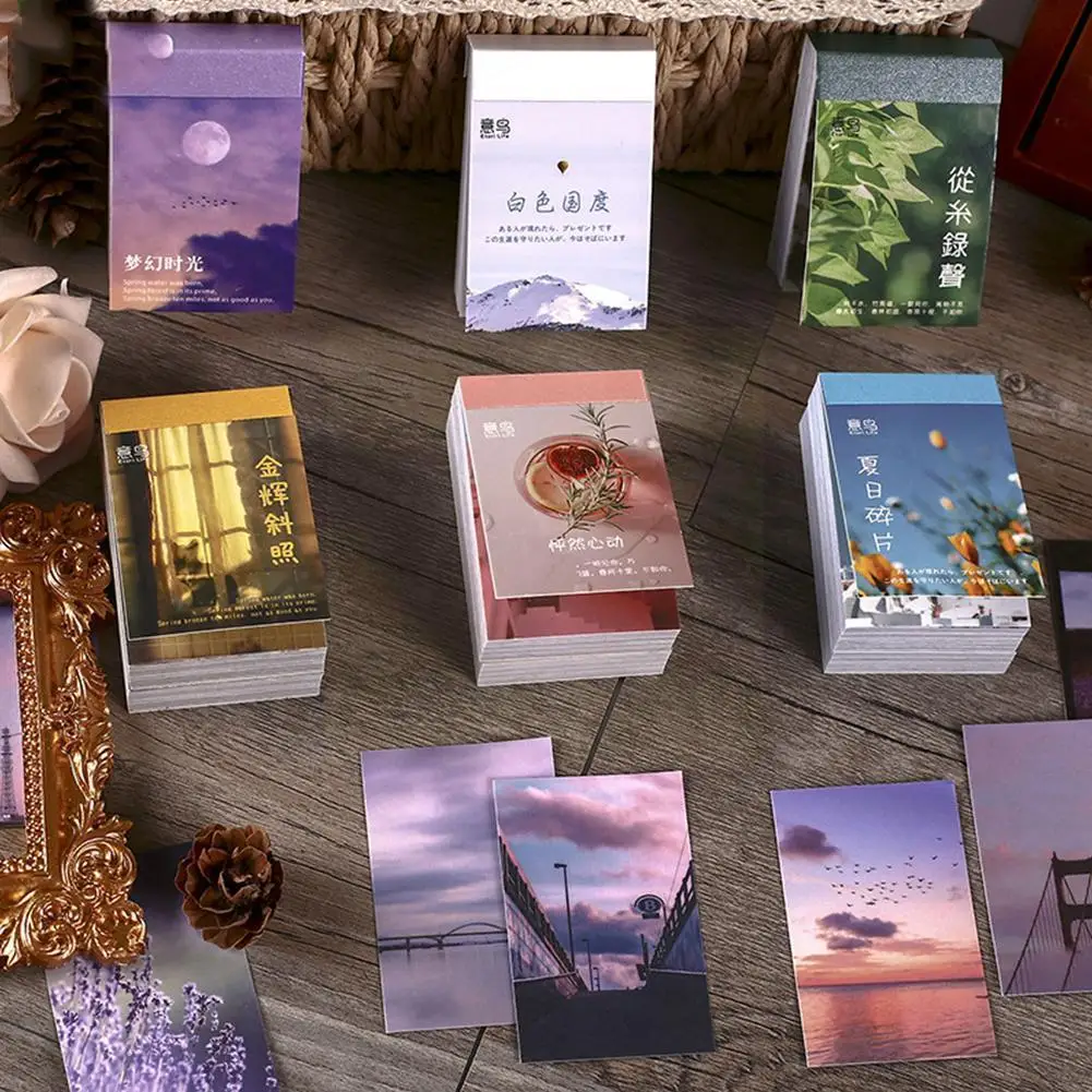 

50 Sheets Vintage Paper Sticker Kawaii Stationery Book Decoration Planner Sticker Diary Album Diy Scrapbooking Diy Scenery F7d9