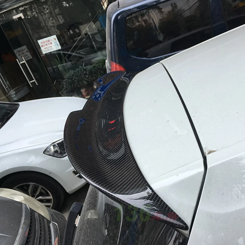 MK7 MK7.5 автомобильный Стайлинг, настоящее углеродное волокно, задний спойлер на крышу багажника для Volkswagen Golf 7 Goif 7,5 VII 2015-2018 (не GTI R) (art.: 3920bd888997d) - 3920bd888997d