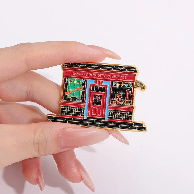 Винтажная брошь в стиле Фэнтези интересный металлический значок изысканный