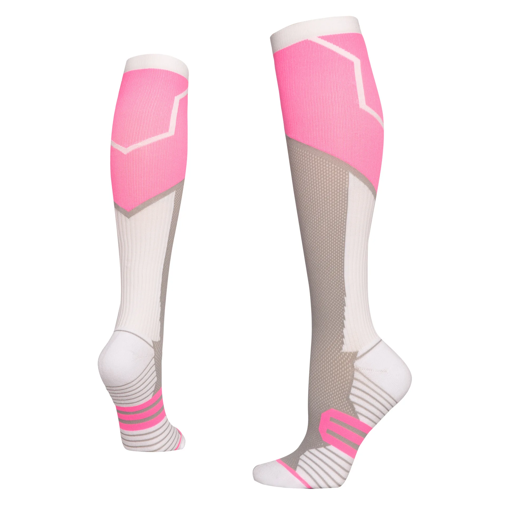 Women's Sports Compression Socks Sport Thickened Towel Bottom Running Cycling Marathon Running Socks Calf Compression Socks