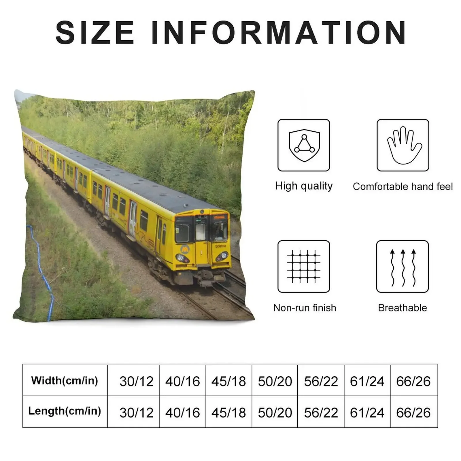 Декоративная подушка Merseyrail Class 508 для сидения детей
