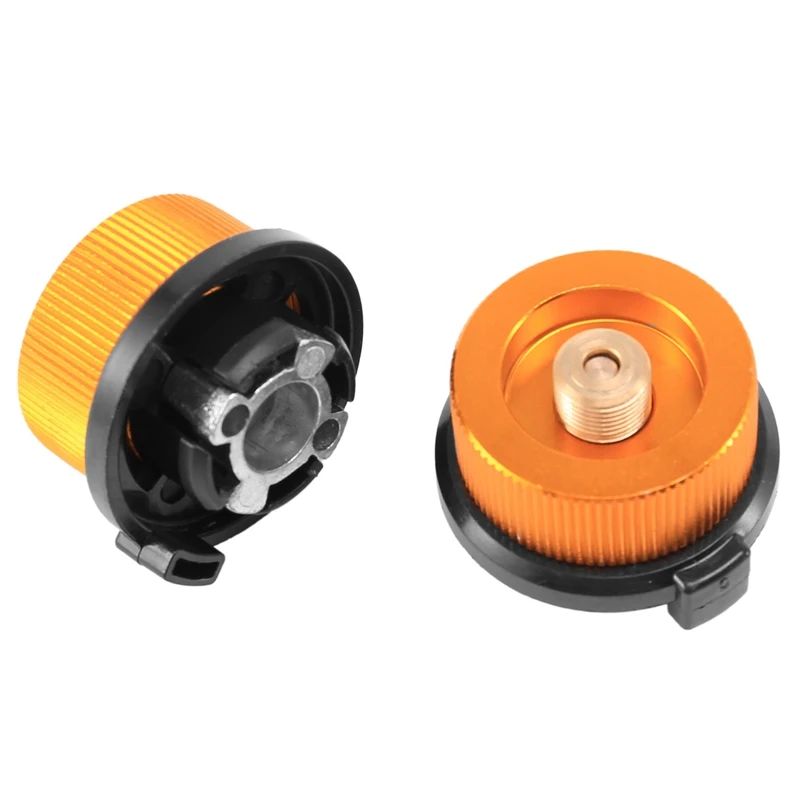 2 шт. газовый адаптер безопасный прочный для газовой плиты подключение открытый