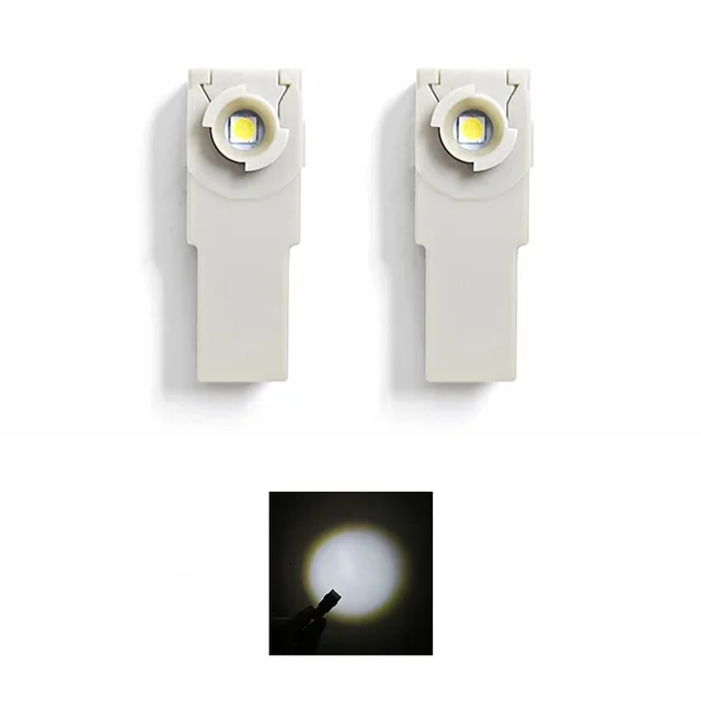 

2 шт. светодиодный светильник для ног для Toyota Mazda Subaru Yaris Camry Corolla, декоративный светильник для ног, разъем для освещения