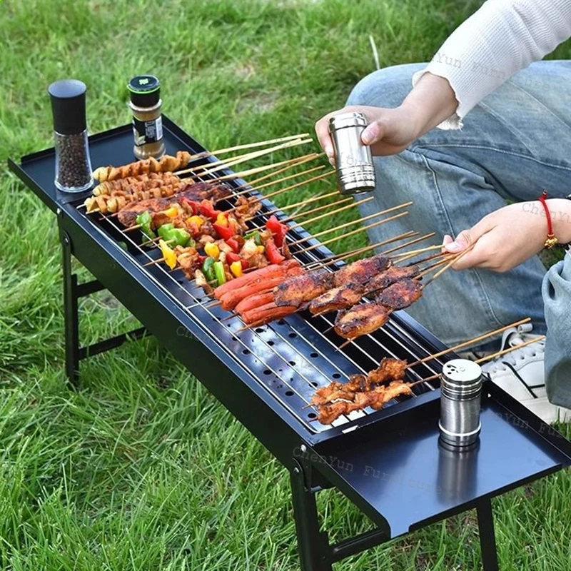 Домашняя уличная плита для пикника портативная стойка приправ угольная Gridiron Tungku