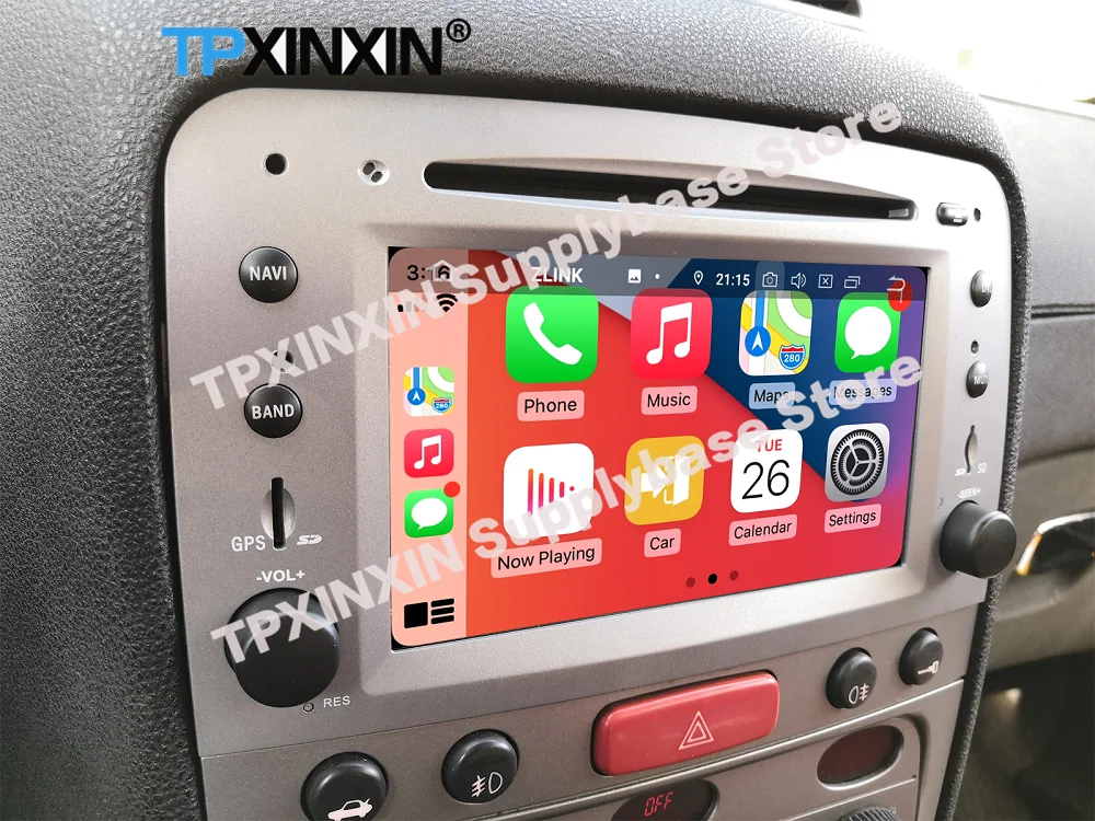 Интеллектуальная система автомобильного радио с экраном Android для Alfa Romeo 147 2005 2006