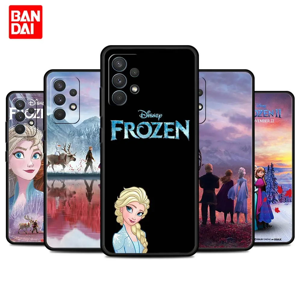 

Cover Case for Samsung Galaxy A03 A13 A31 A50 A51 A52 A30 A70 A71 A32 Note 20 Ultra 5G Back Soft Queen Elsa Princess Girl Anime