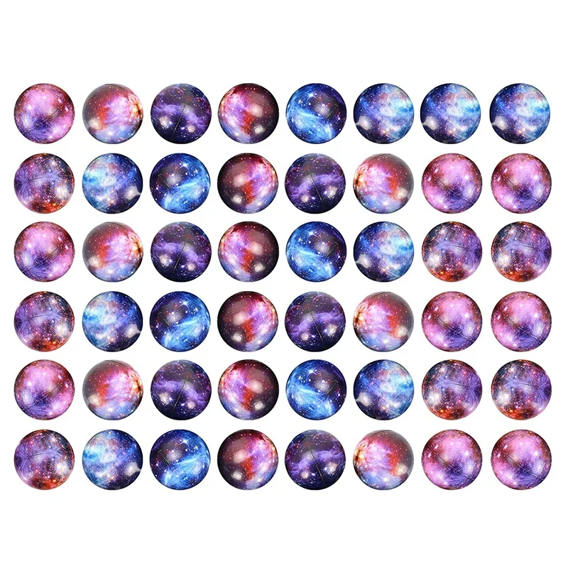 

Galaxy Stress Ball 48Pc Bouncy Ball Squeeze Anxiety Fidget Sensory Ball For Kids For Adults Space Theme Squeeze Ball Toy