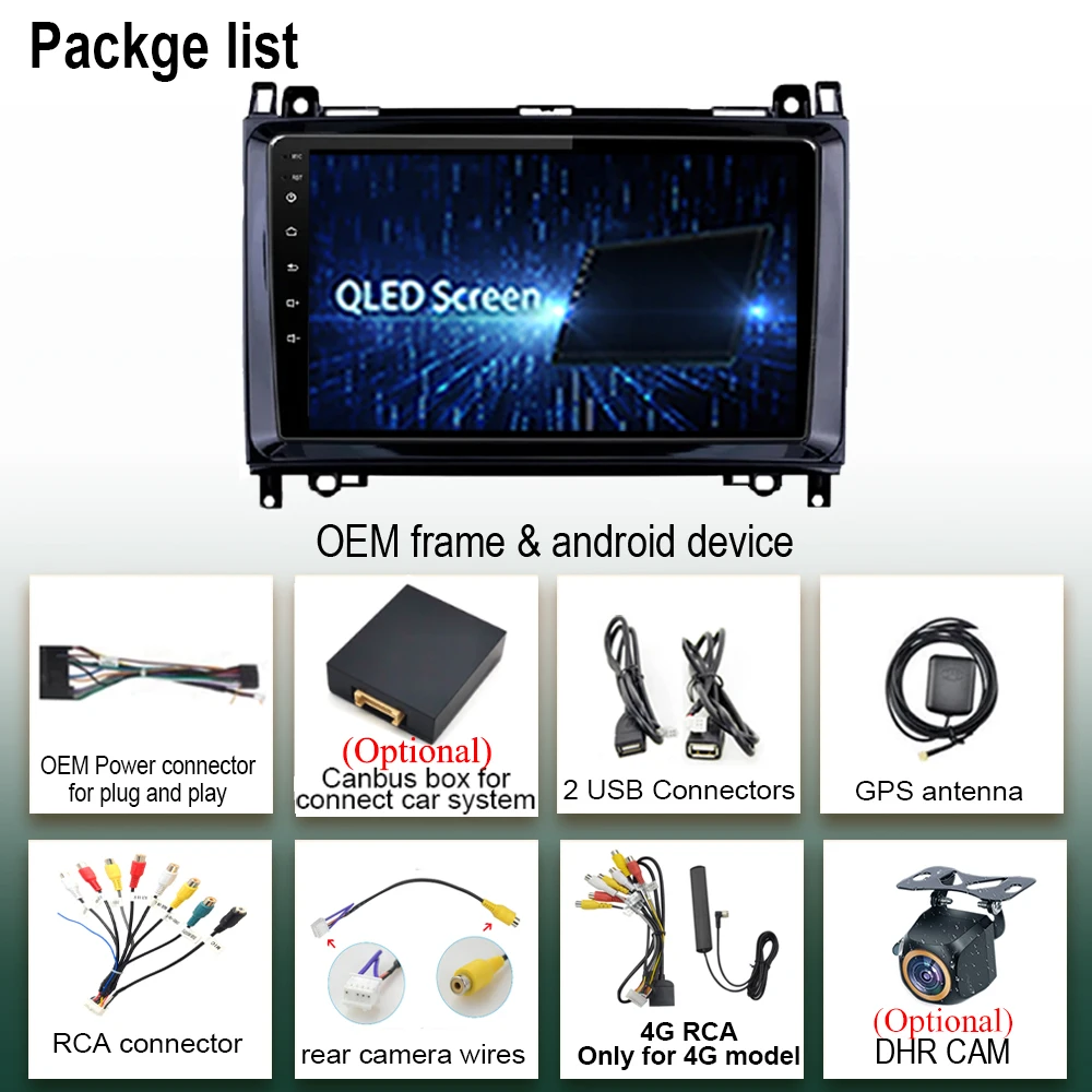 Автомобильный радиоприемник Android 13 мультимедийный плеер для Mercedes Benz W169 W245 W639 W906