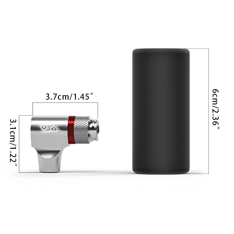 Рот СО2 велосипеда универсального алюминиевого сплава раздувной для покрышек