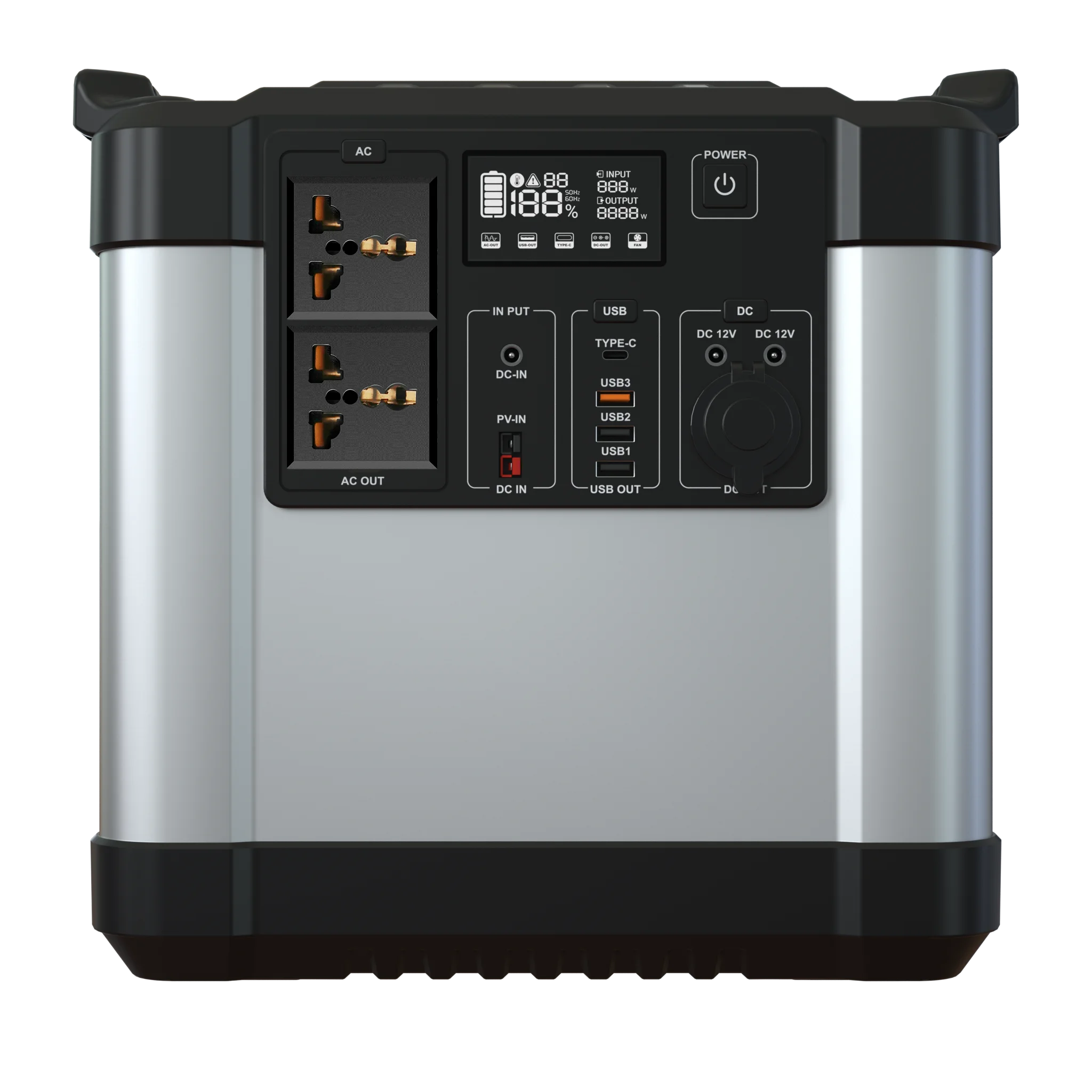 

2000W Portable Power Station Hot Sale LiFePO4 Battery For Outdoor Camping