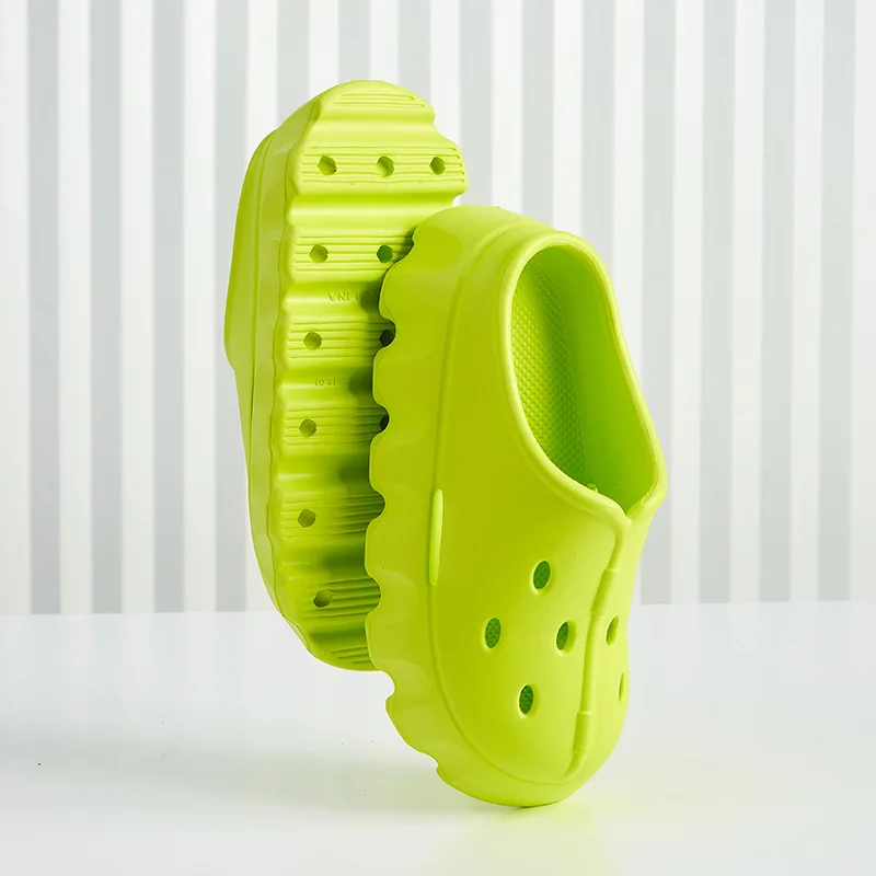 Women Platform Slippers Summer Shoes For Female Cut-out Thick Bottom Clogs Girls Indoor Beach Slides Ladies Street Sandals