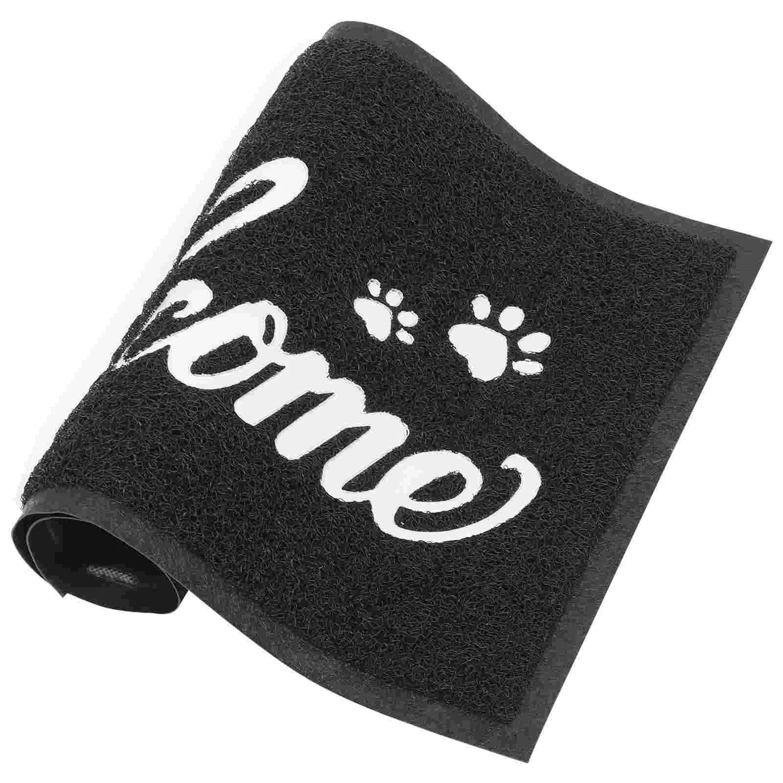 

Door Mat Anti-skid Floor Non-skid Ground Front Decor Rug Carpet Entrance Scratch The Soil Welcome