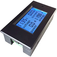 dc6 5 100v 0 100a lcd display digital current voltage power energy meter multimeter ammeter voltmeter