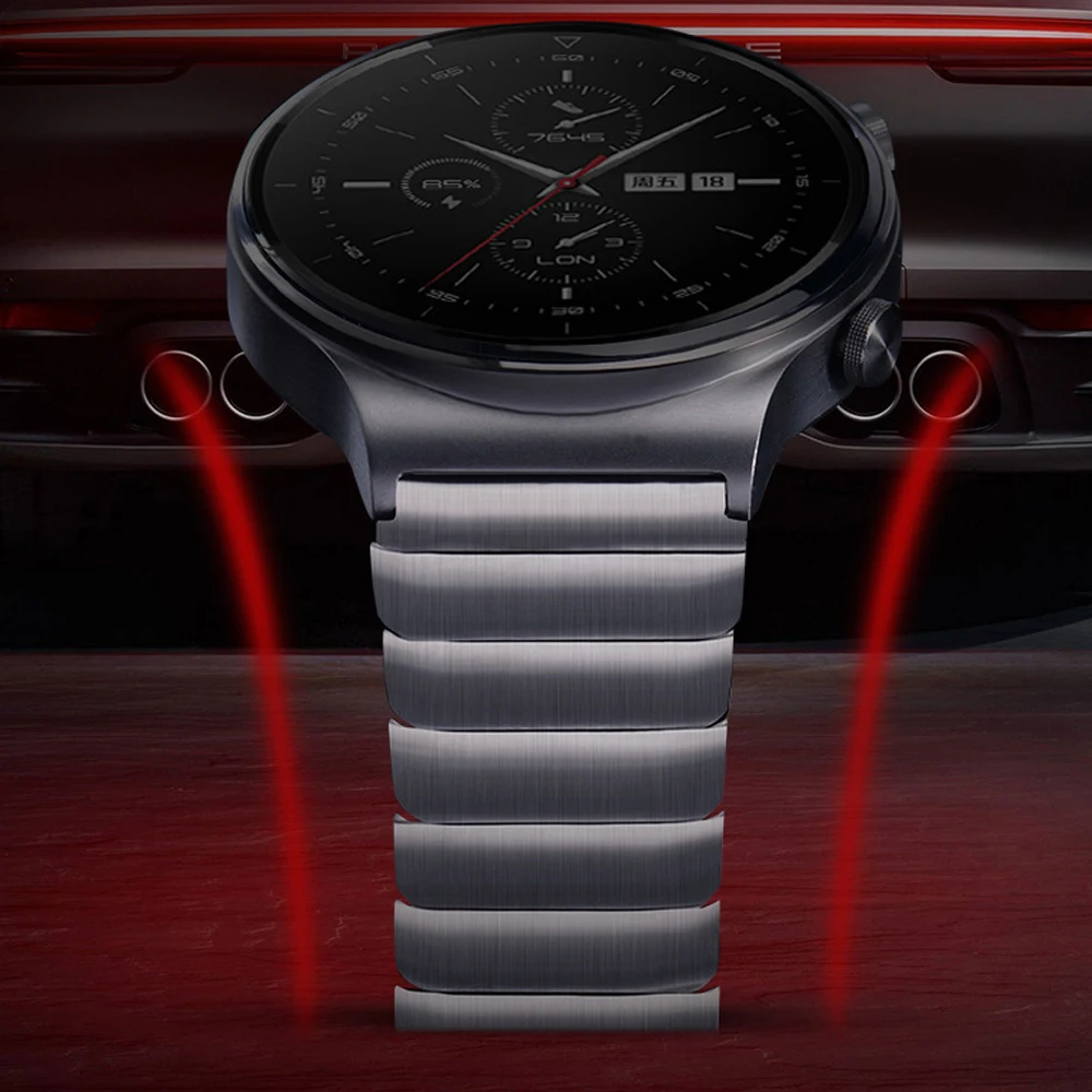 Браслет для часов Huawei Watch 3 / GT 2 Pro 46 мм/GT браслет из нержавеющей стали серого цвета