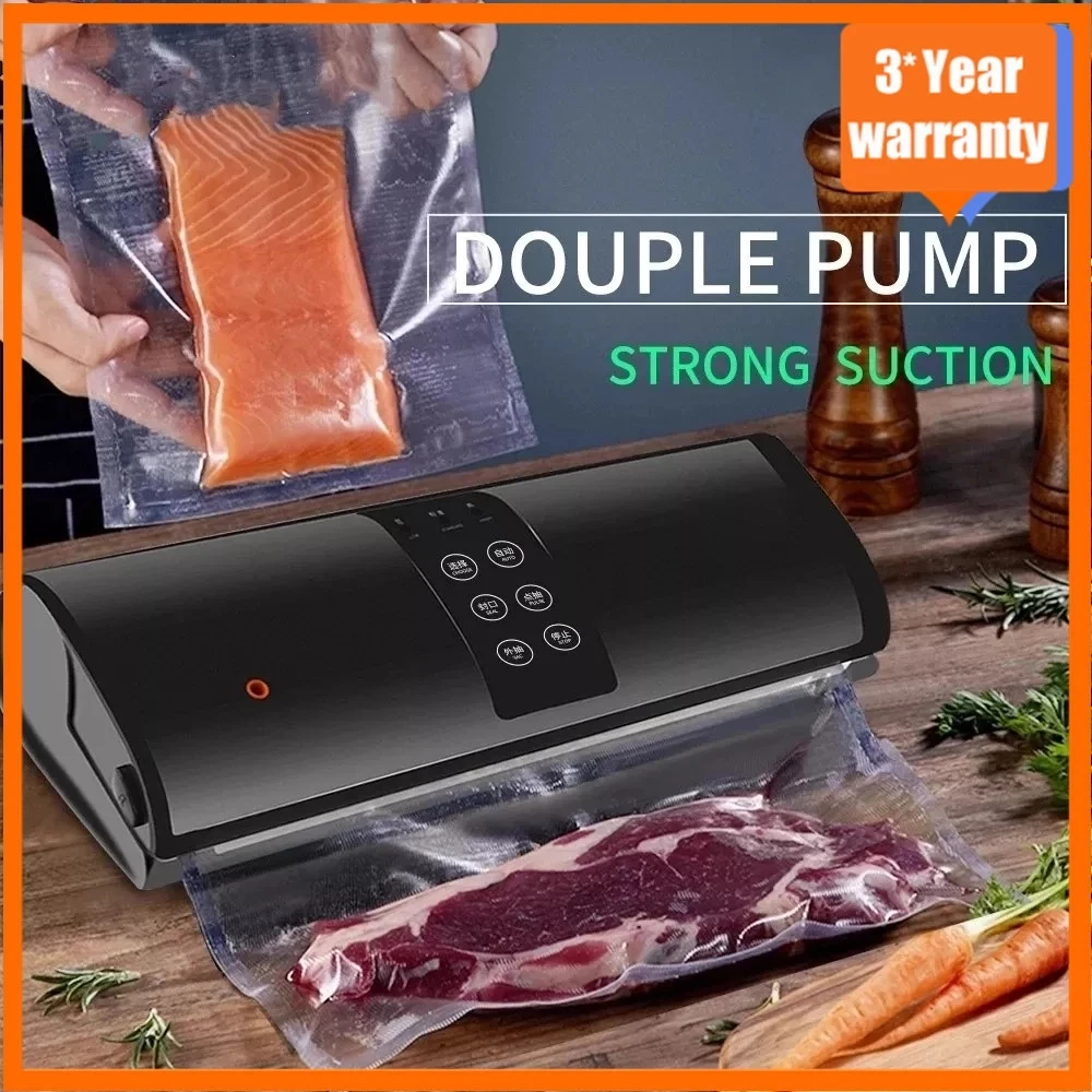 XIAOMI Best Electric Vacuum Food Sealer Packaging Machine For Home Kitchen Food Saver Bags Commercial Vacuum Food Sealing 280mm