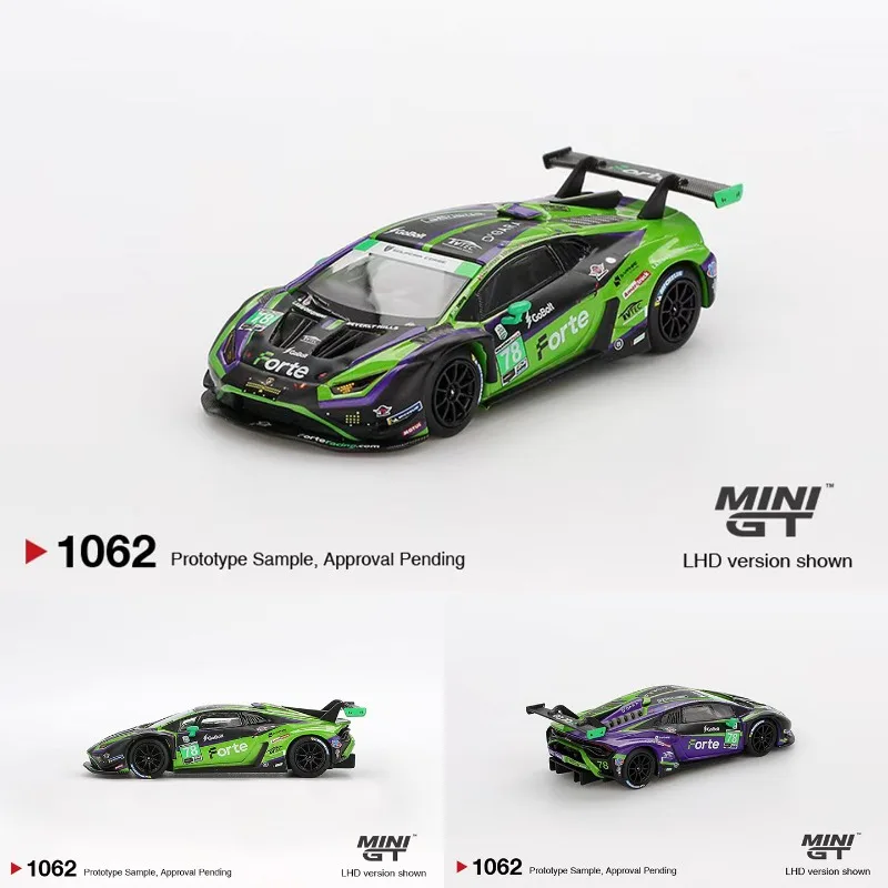 Фото В наличии: Коллекция литых моделей автомобилей MINI GT 1/64 Lamborghini, модели LB Widebody и Stock Hypercar. №4