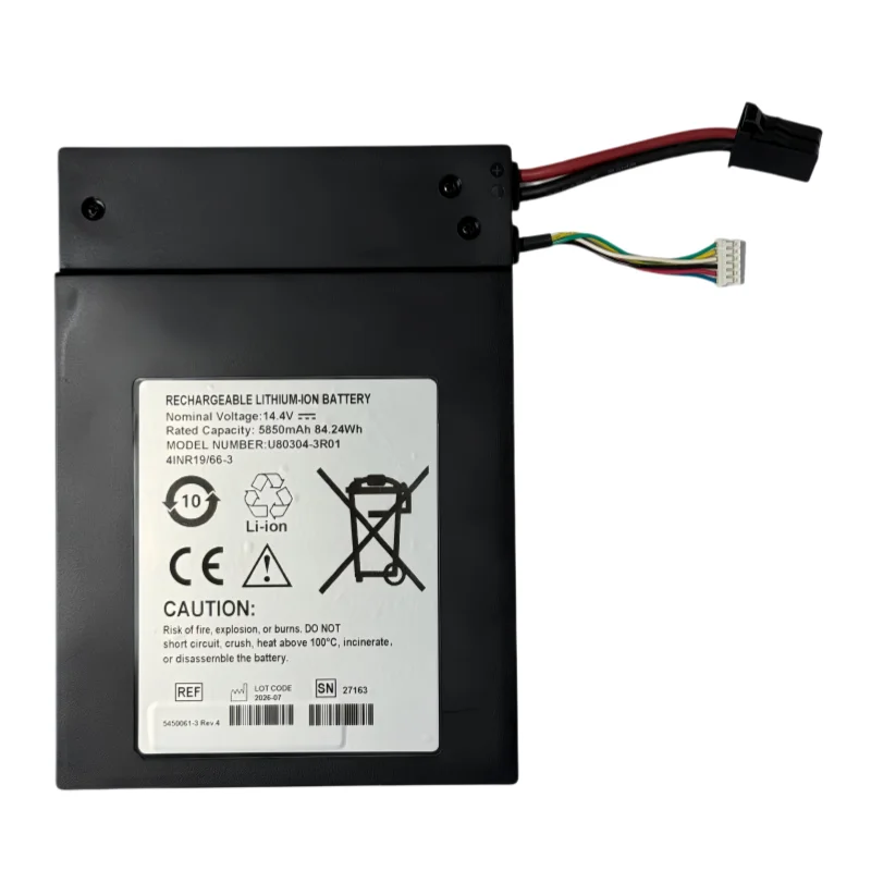 Фото 5450061 Аккумулятор RHINO POWER Li-Ion для ультразвуковых аппаратов GE Logiq S7, S8 Expert, P7, P9, E10; 480304-2 14.4В 6000мАч литий-ионный №1