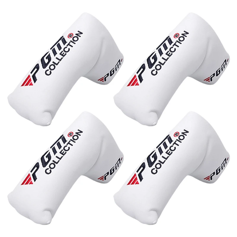 

PGM 4Pc Golf Blade Putter Head Covers For Golf Embroidery Headcover