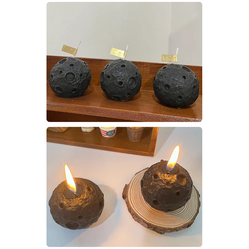 Ароматические свечи в виде Луны домашние искусственные украшения домашний декор