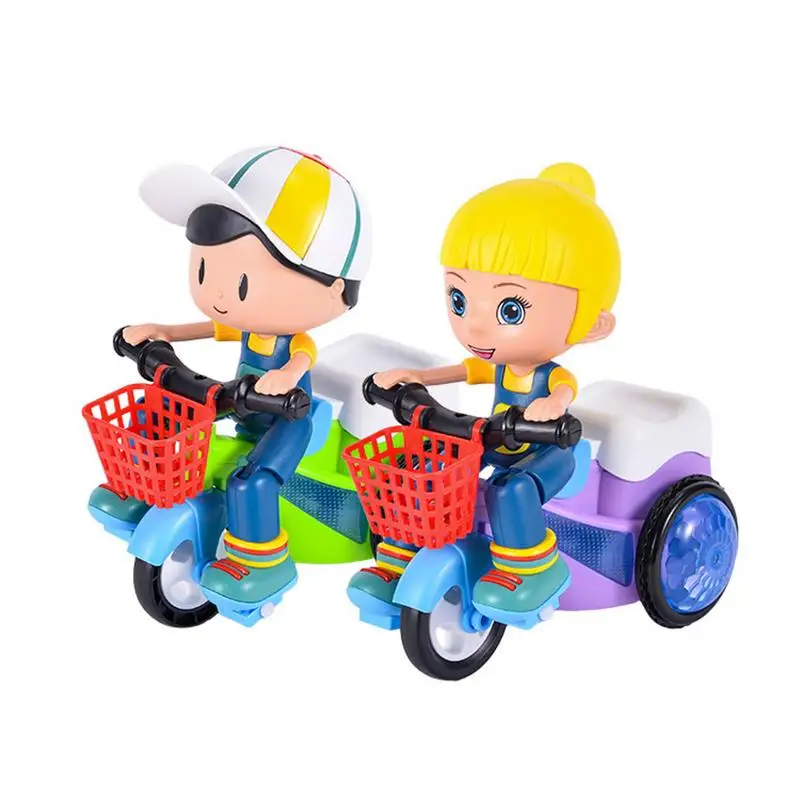 

Children's Stunt Tricycle Children's Vehicles Toy Light Music Rotation Educational Toy Car Electric Children's Toy Birthday Gift