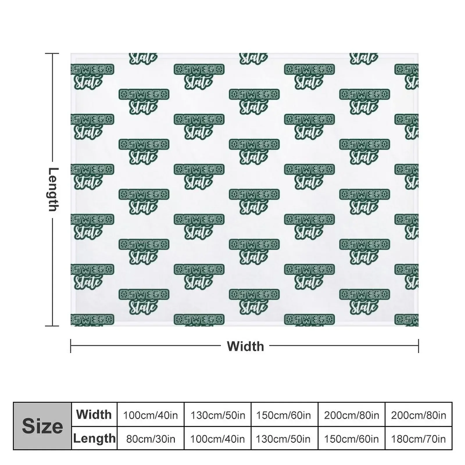 Oswego государственное одеяло туристическое ворсовое постельное белье одеяла
