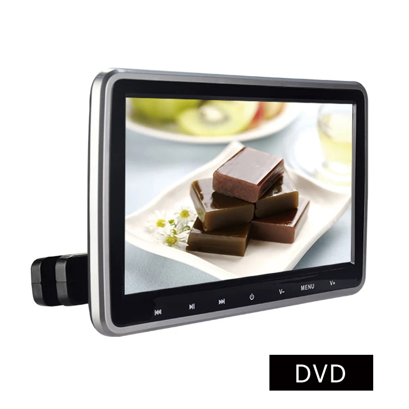 

10,1-дюймовый DVD-ультратонкий автомобильный монитор на подголовнике, плеер с зеркальной связью, Android FM HD 1024*600, видеоэкран, USB/SD, мультимедийный плеер