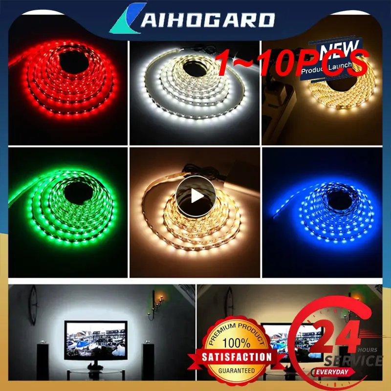 

1~10PCS 5V USB LED Strips 2835 5050 White Warm White RGB Tira LED Strip Light TV Background Lighting Tape Home Decor Lamp 1-15m