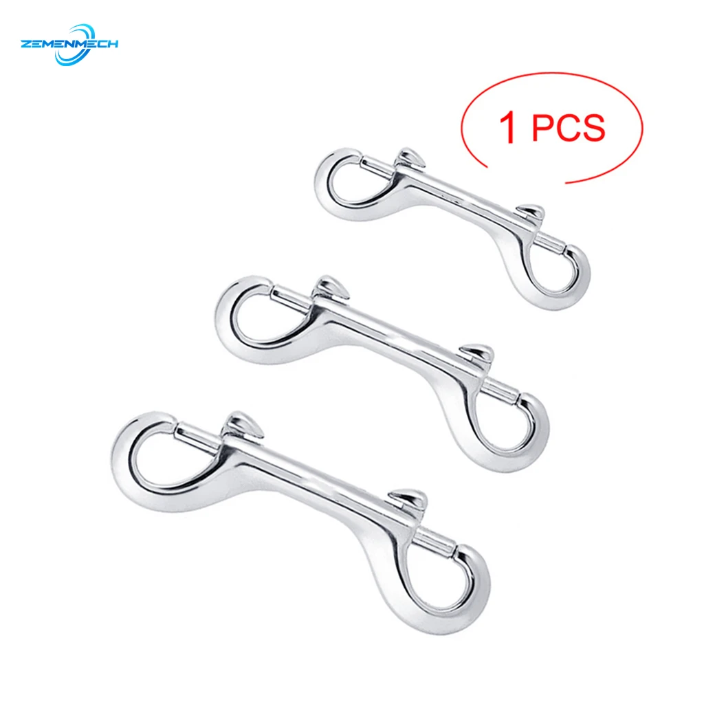 

Zinc Alloy Scuba Diving Clips Double Ended Bolt Snap Hook BCD Choice Snap Bolt Kit Quick Draw Pet Chains Trigger Boat Hardware