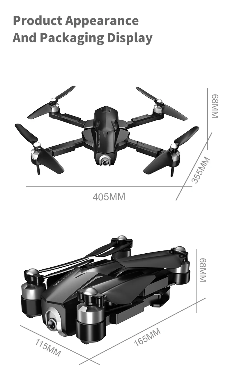 

Camoro RC gps HD легкий аэраль 4k профессиональная Заводская камера Дрон