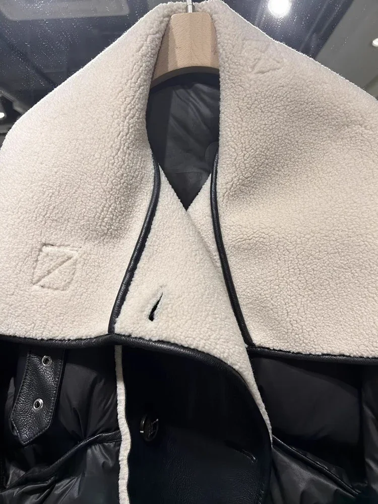 2024 зимние женские пуховики теплое повседневное пальто женская куртка-пуховик