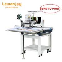 lewanjoy domestic commercial mini single head computerized cap shoes embroiderer clothing table embroidery machine