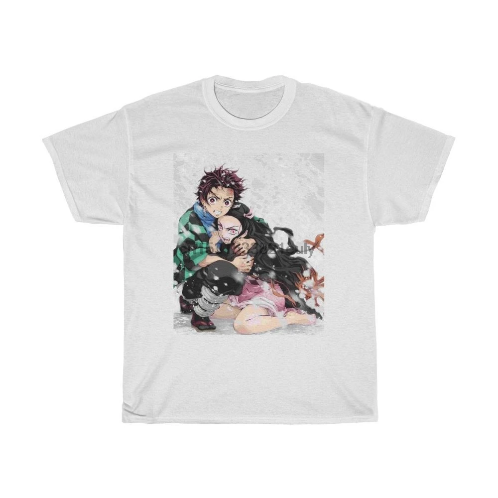 

Tanjirou and Nezuko Demon Slayer Anime Sibling love Cute t shirt