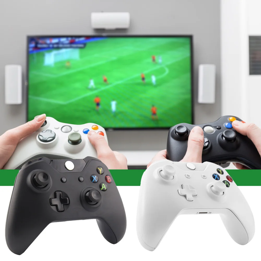 

Беспроводной Bluetooth-контроллер для консоли Xbox One, геймпад с двойным мотором и вибрацией, Эргономичный игровой джойстик без задержки, контролл...