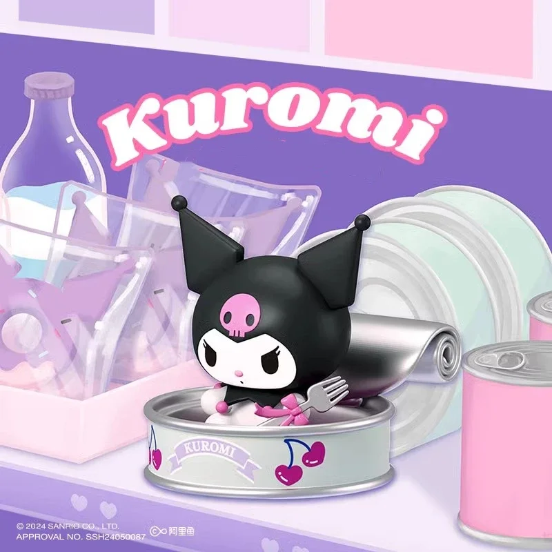 MINISO Sanrio шторка Kuromi Повседневная серия закусок таинственная коробка подарок для