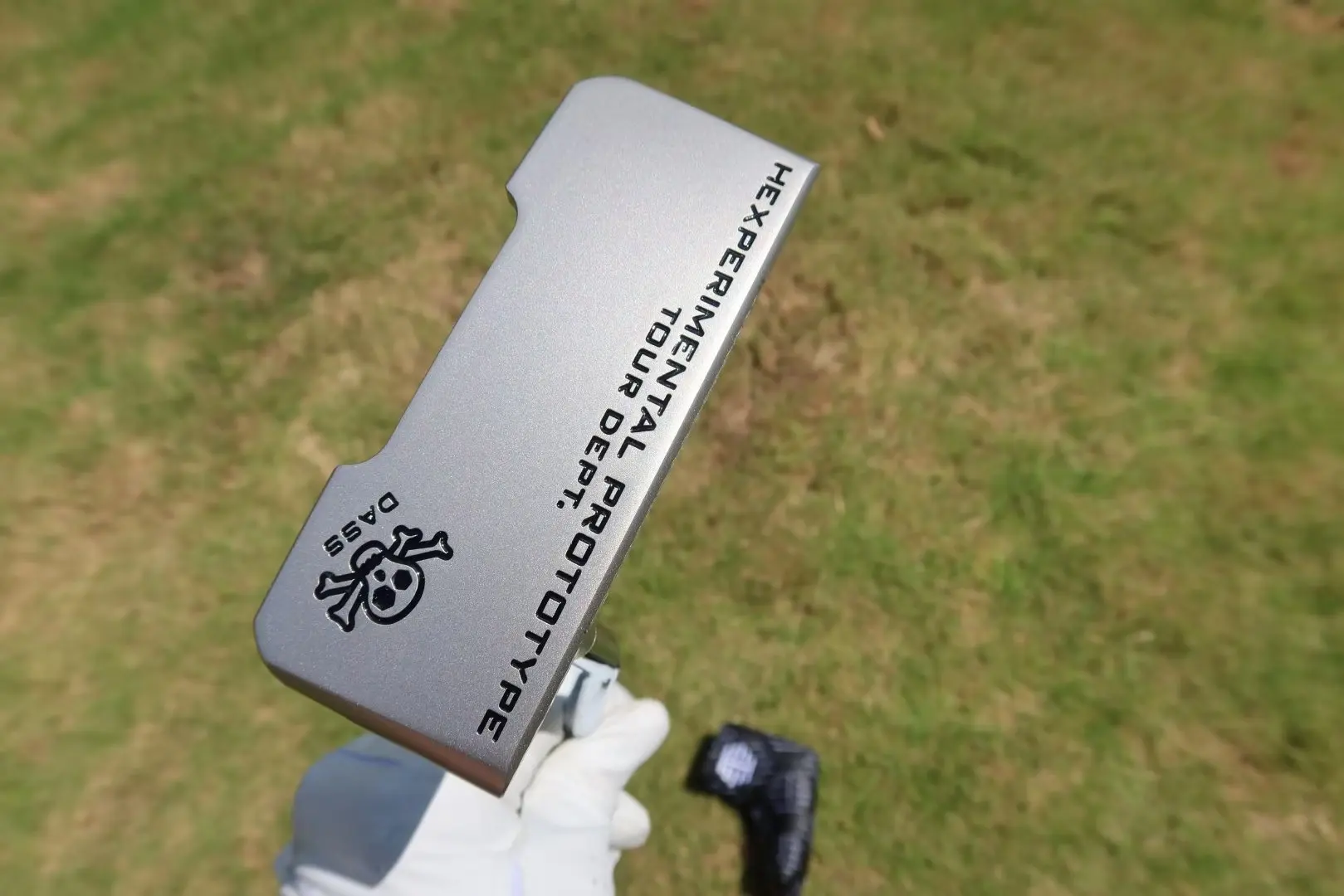 Новинка 2024, клюшки для гольфа ограниченного выпуска, клюшки для гольфа с  черепом, материал DASS 3233343536 дюйма, стальной вал с крышкой головки  | AliExpress