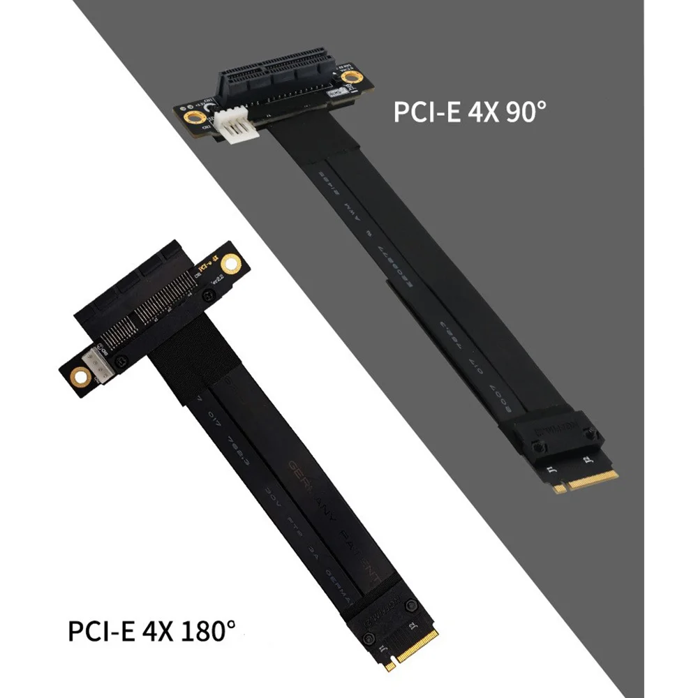 PCIe X4 3 0 Удлинительный кабель M.2 M Key для PCI Express 4X 2230/42/60/80 карта расширения Gen3.0