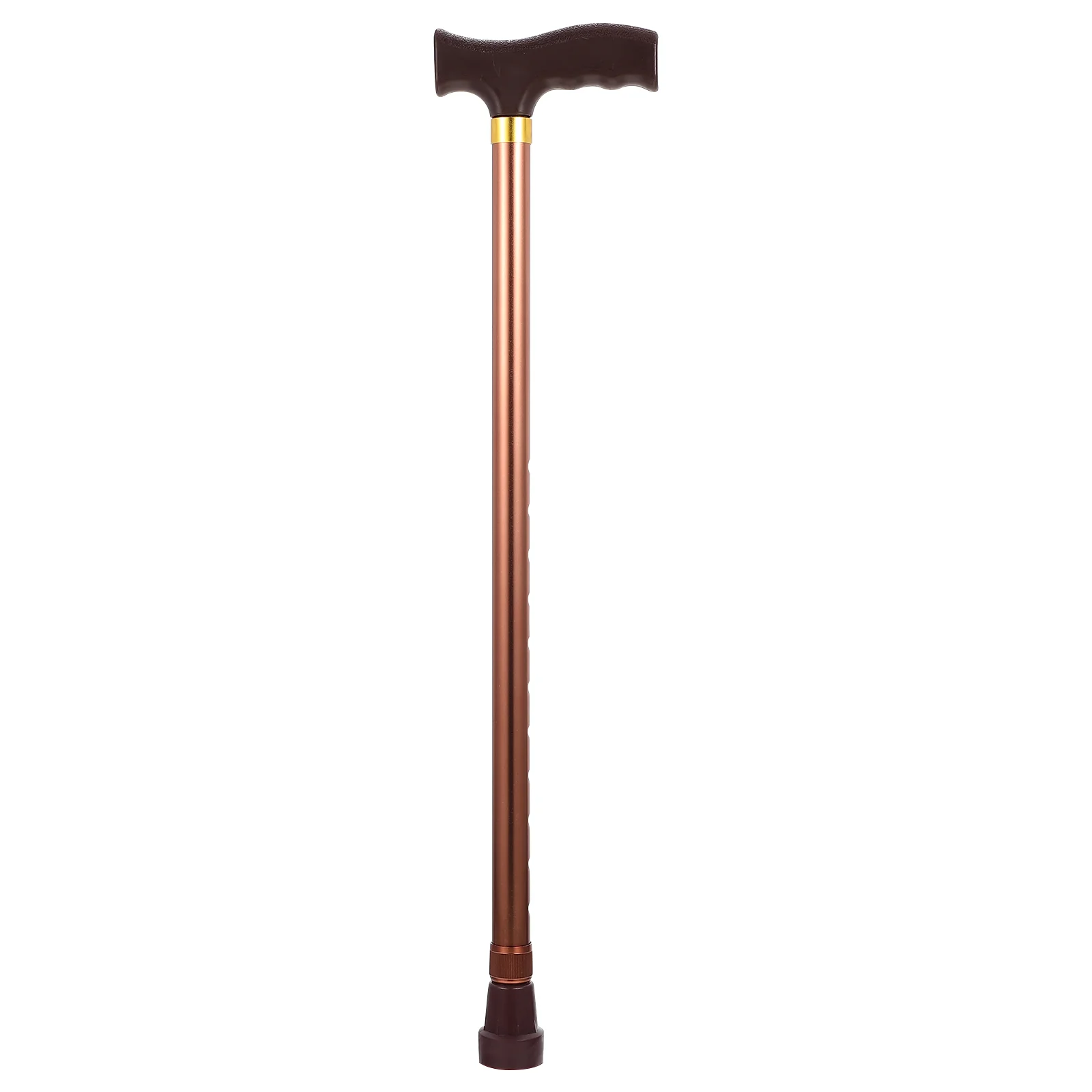 

Curved Handle Hiking Stick Anti-slip Walking Cane Non-slip Aluminum Alloy Wear-resistant Outdoor Elderly Folding