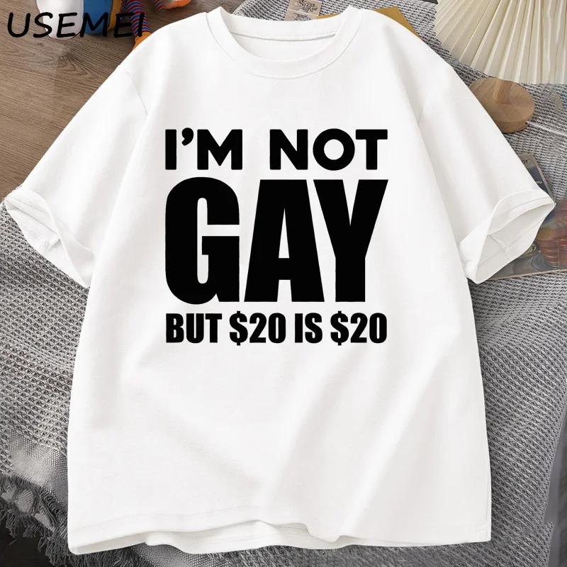 Забавная Мужская и женская футболка I'm Not G But 20 Is забавные мужские женские