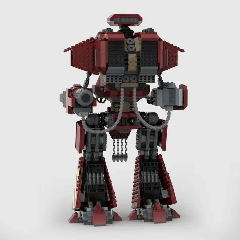 Популярная модель военной игры Moc строительные кирпичи Titan Mech Technology блоки подарки