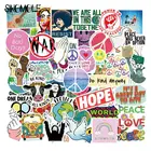 Наклейки с надписью Love And Peace, 103050 шт.