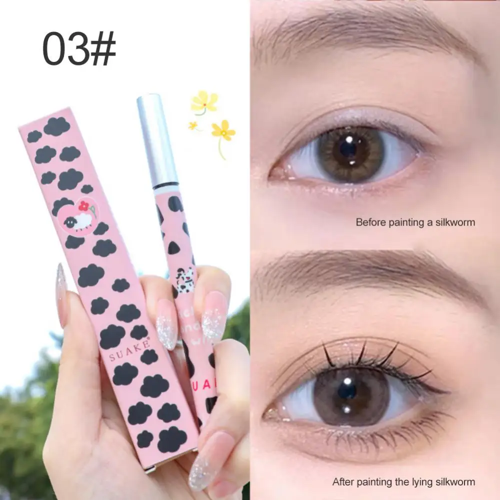 

Hightlightbrush Lasting Shimmer Highlighter Not Easy To Faint Diamond Lying Silkworm Pen Eye Makeup Tools Sweat-proof Waterproof