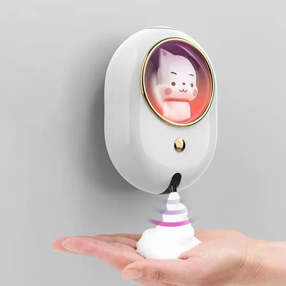 

Touchless Automatic Liquid Foam Soap Dispensers Bathroom Wall Mounted Infrared Induction Automatic Smart Washing Hand Machine