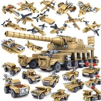 army cannon military vehicle tank armored car equipment sets model building blocks 234 jedi missile vehicle 8 in 1 tank blocks