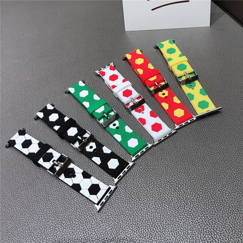 

Ремешок для Apple Watch Band 40 мм 44 мм 38 мм 42 мм 41 мм 45 мм, силиконовый браслет для iWatch Series 7 6 5 4 3 SE