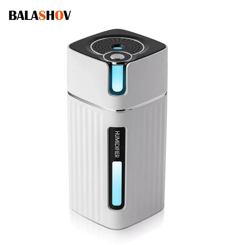 Air Humidifier Ultrasonic Smart Cool Mist Aroma Diffuser With Color LED Light Mist Maker Fogger Hmidificador For Office Car Home