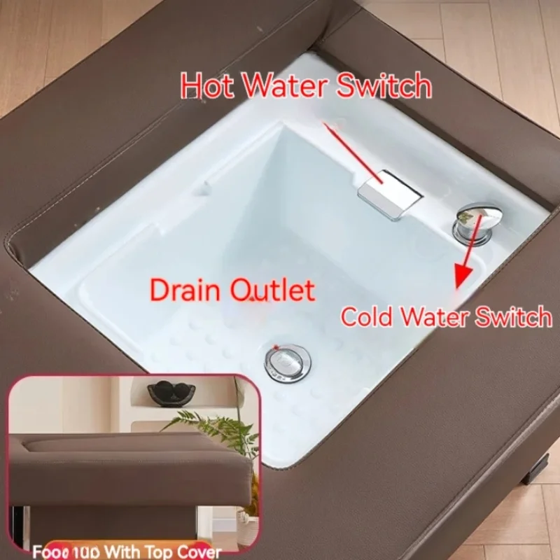 Электрическая профессиональная головка для мытья волос Spa кресло салона красоты