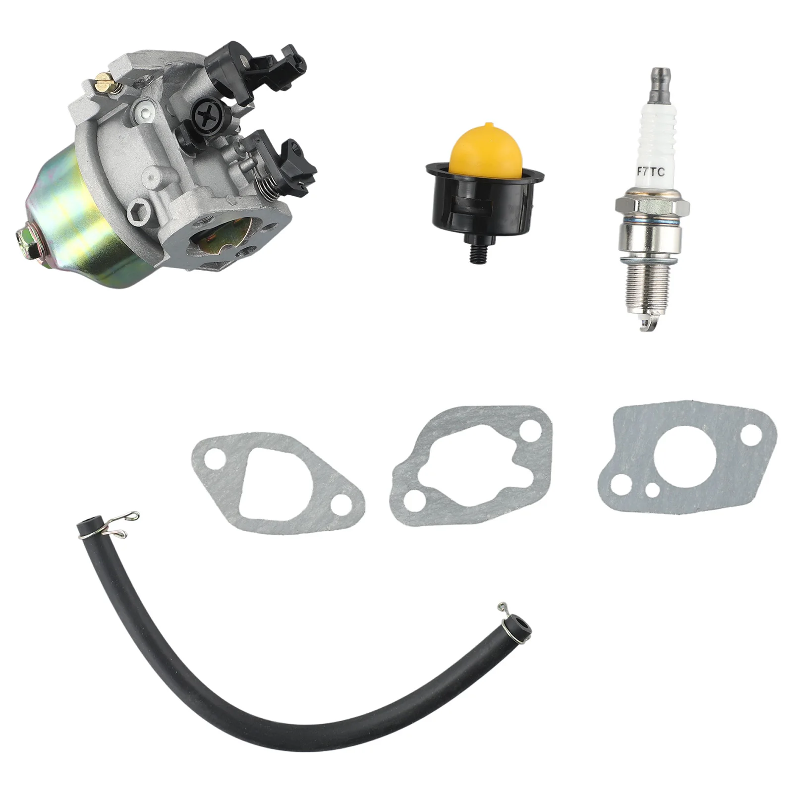 

Arebos Carburetor Kit Brast Carburetor Einhell For Fuxtec Gasket Gude Hecht Rotenbach Spark Plug Hose Lawn Mowers