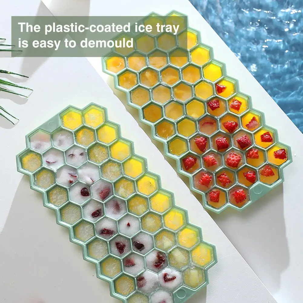 

Ce Cube Tray Ice Trays For Freezer With Lid Sphere Rhombus Honeycomb Ice Trays For Whiskey Reusable Whiskey Ice Ball Mold C5s0