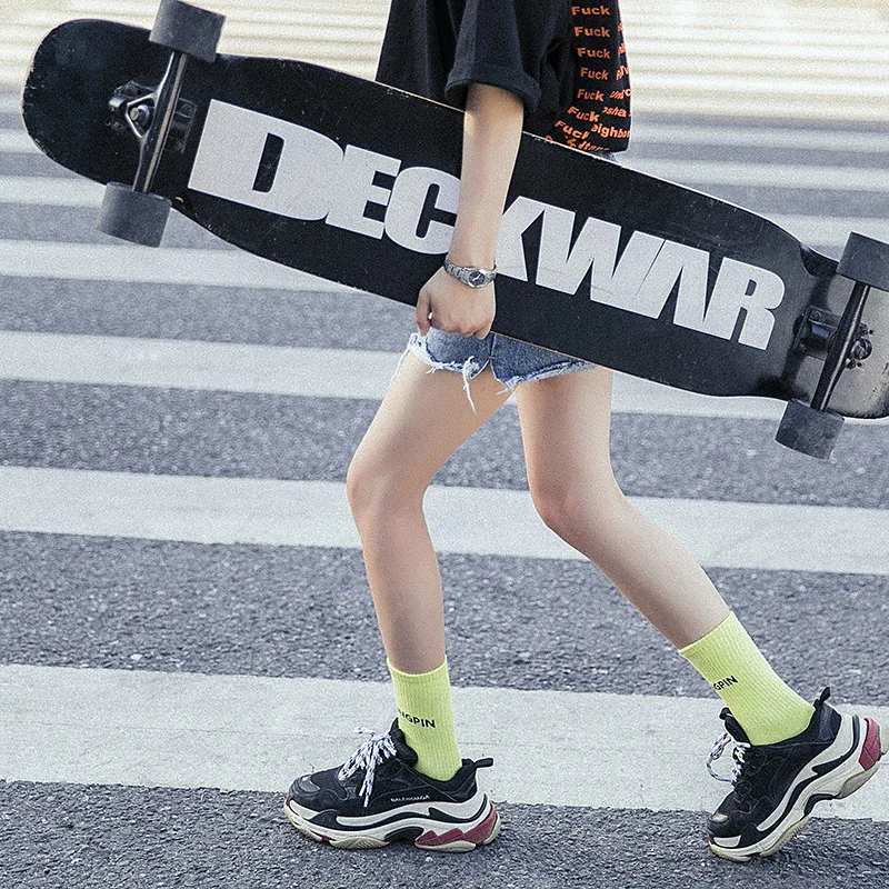 Носки женские хлопковые в стиле Харадзюку 10 цветов | Женская одежда