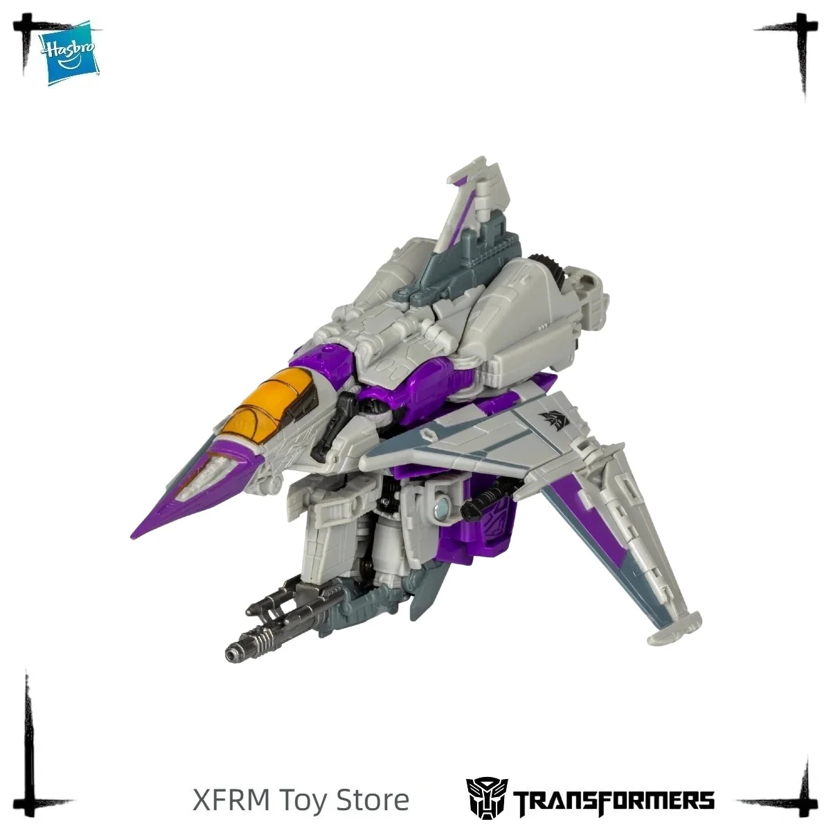 Фото Фигурка Hasbro Transformers Studio Series 113 Voyager Skywarp Bumblebee Movie Cybertron Jet с фоном №3
